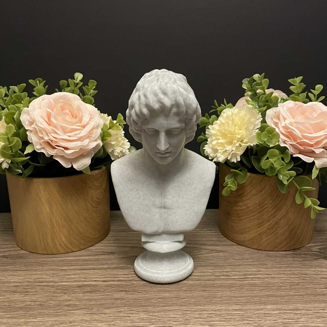 Alexander The Great Bust Flower View