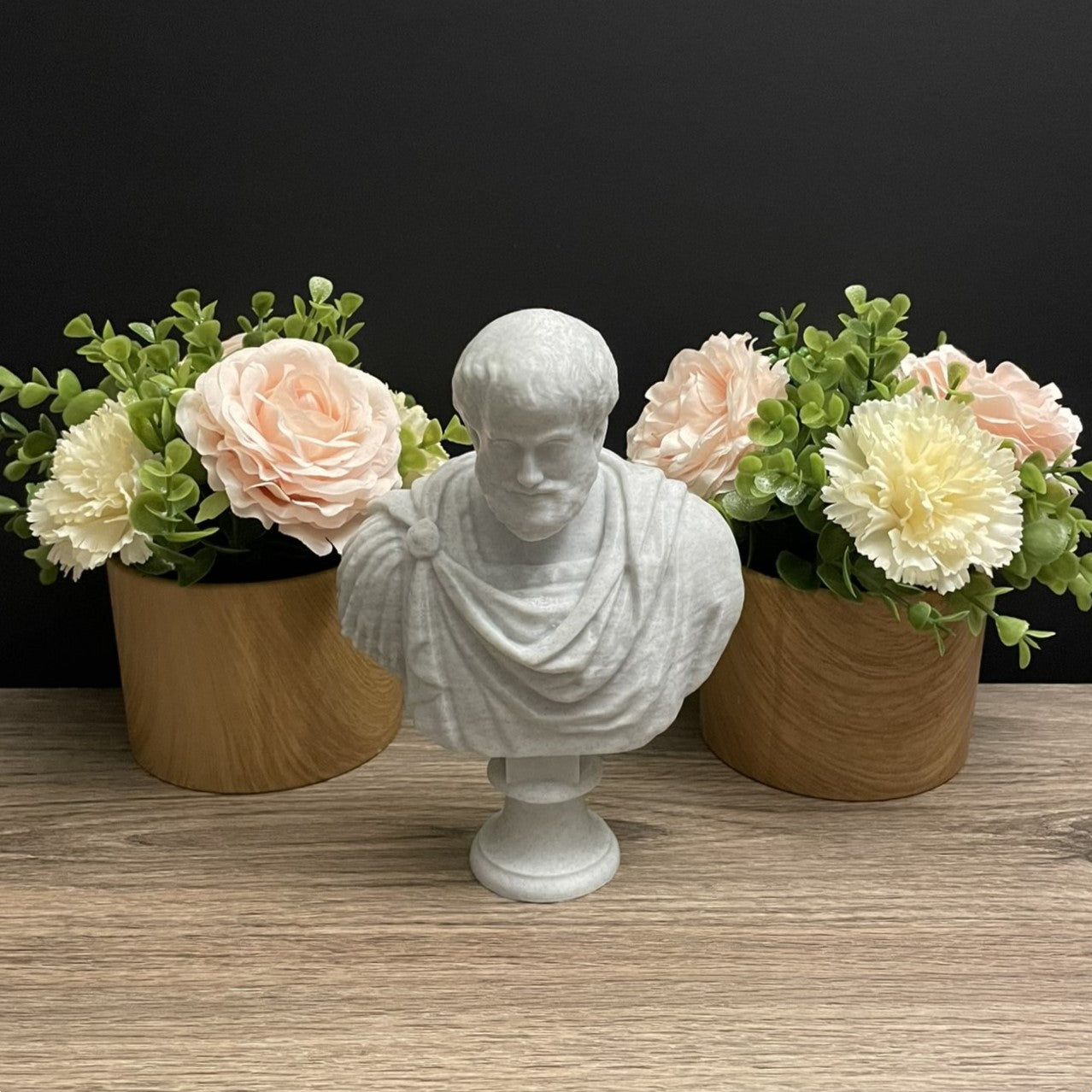 Aristotle Sculpture Flower View