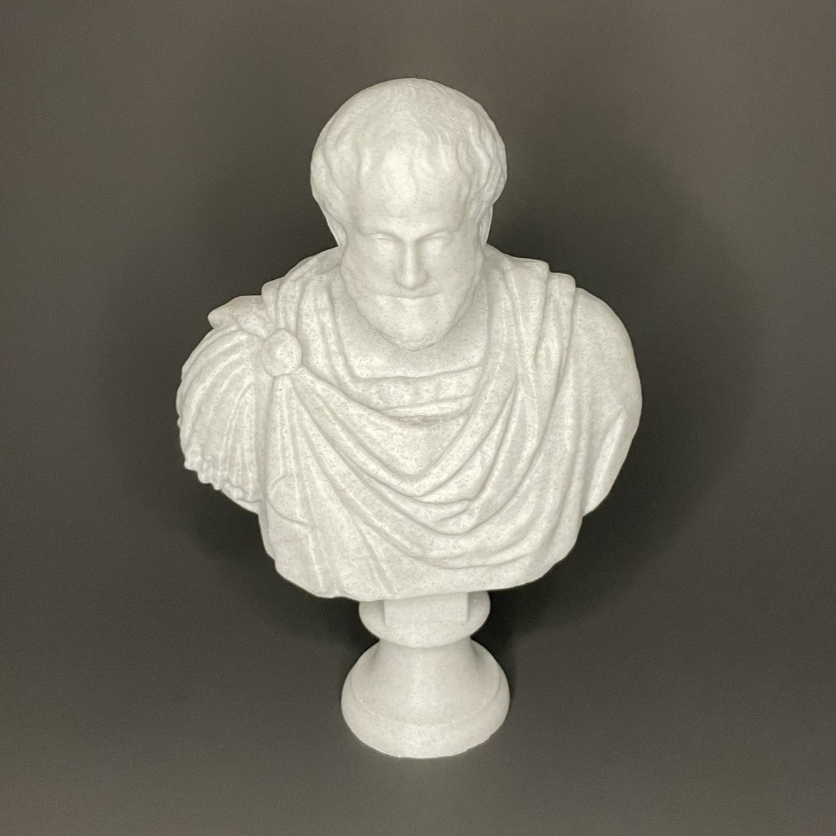 Aristotle Sculpture Front View