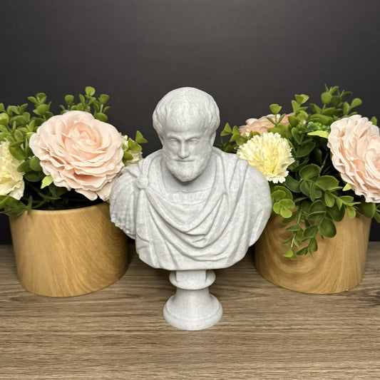 Aristotle Sculpture Flower View