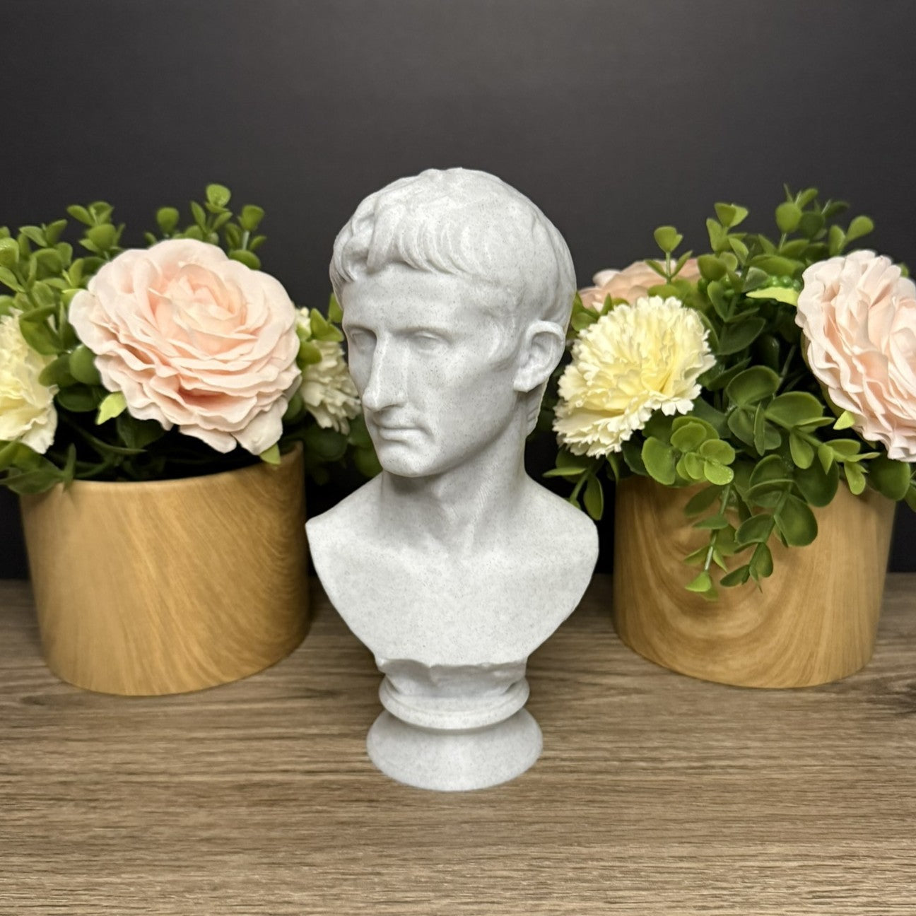 Augustus Sculpture - Flower View