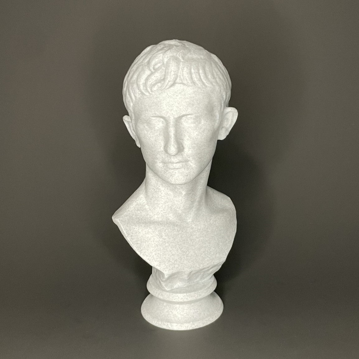 Augustus Sculpture - Front View