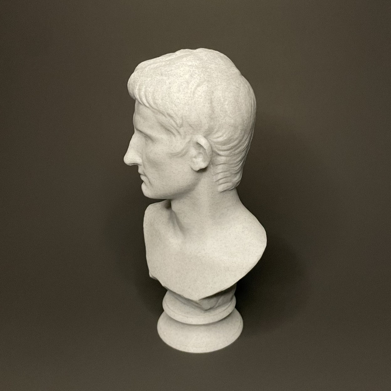 Augustus Sculpture - Side View