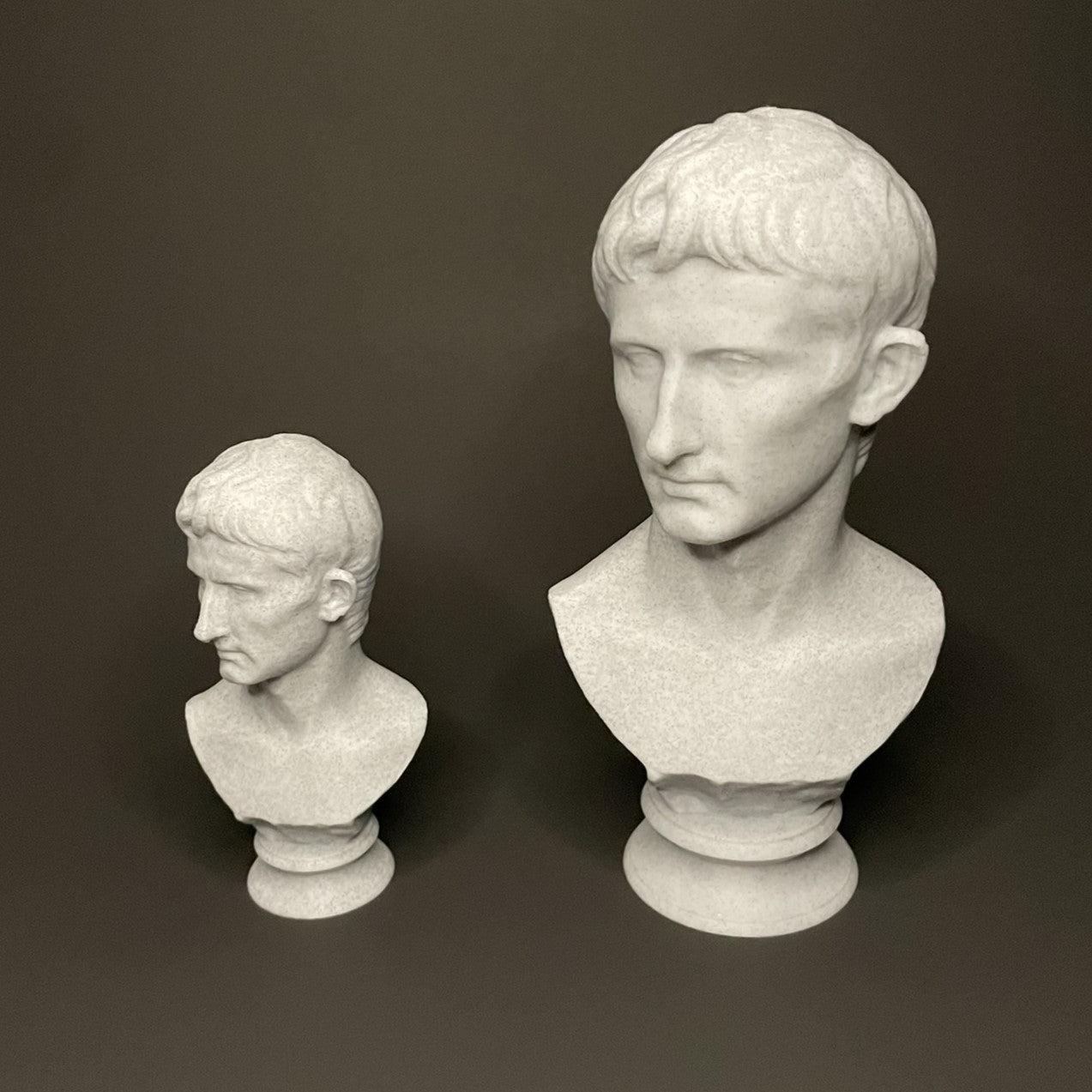 Augustus Sculpture Size Comparison