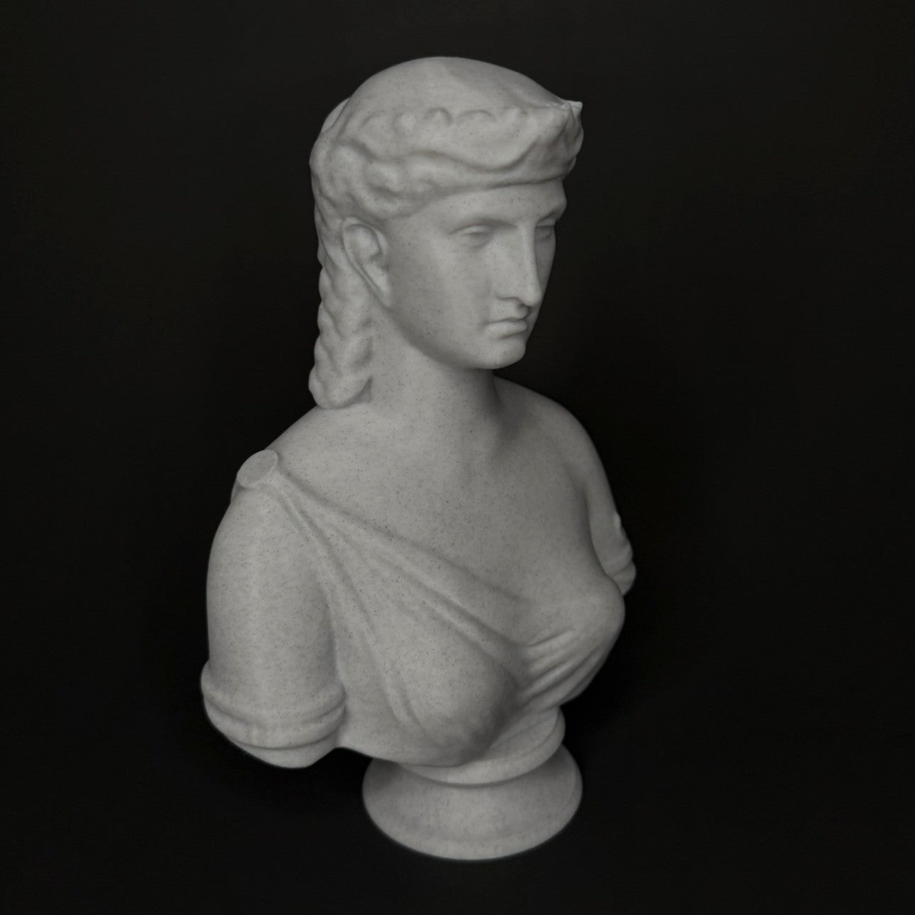 Cleopatra Sculpture Angled View