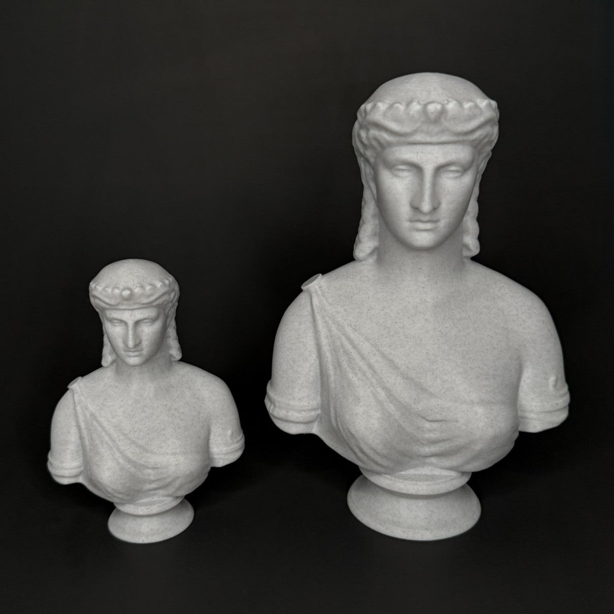 Cleopatra Sculpture Comparison View