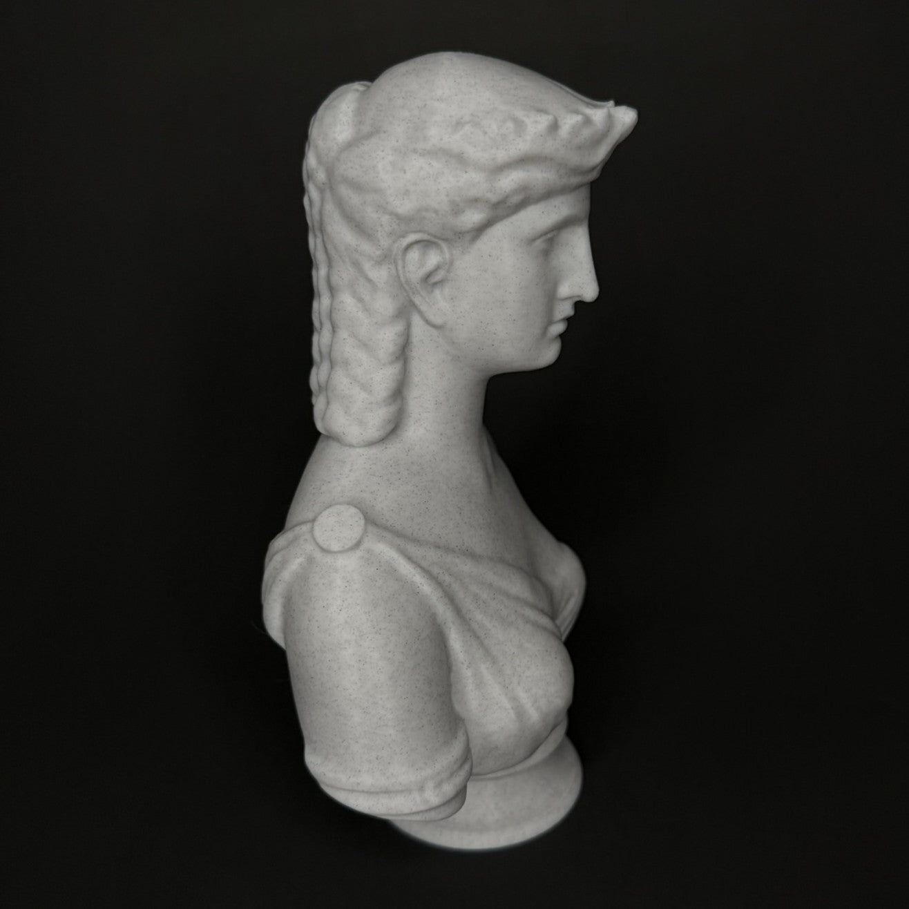 Cleopatra Sculpture Side View