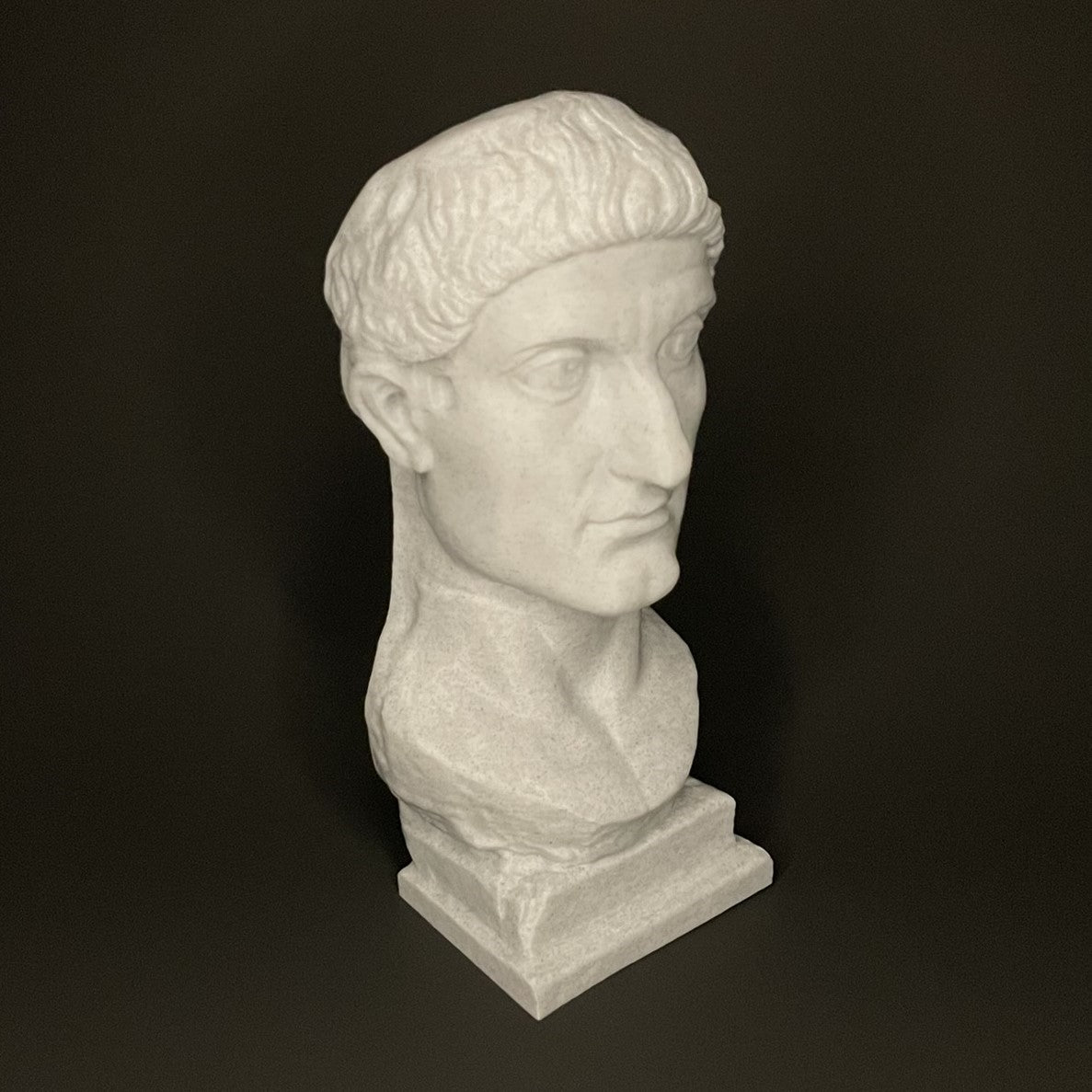 Constantine The Great Bust Angled View