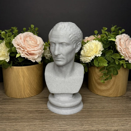 Julius Caesar Sculpture - Flower View