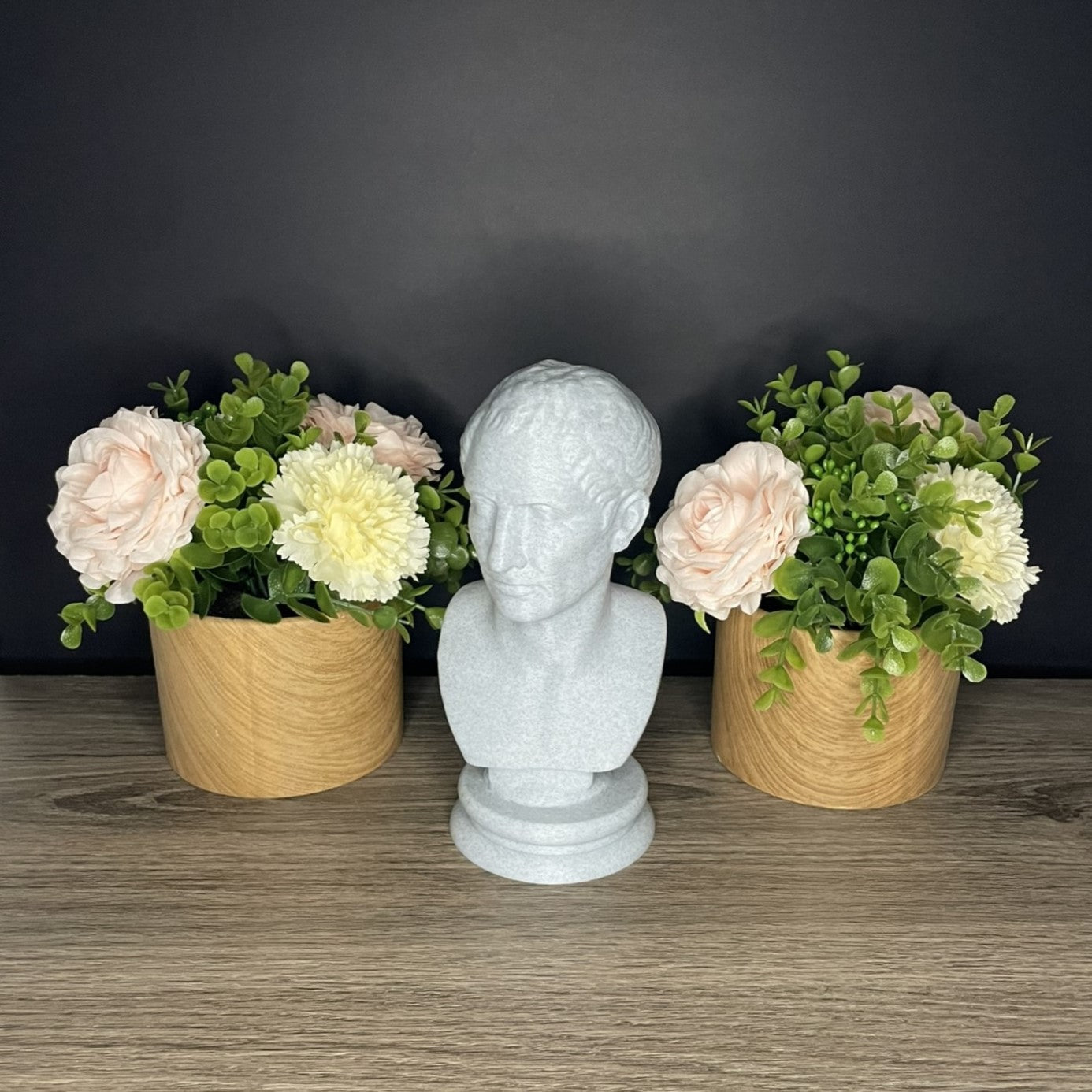 Julius Caesar Sculpture - Flower View