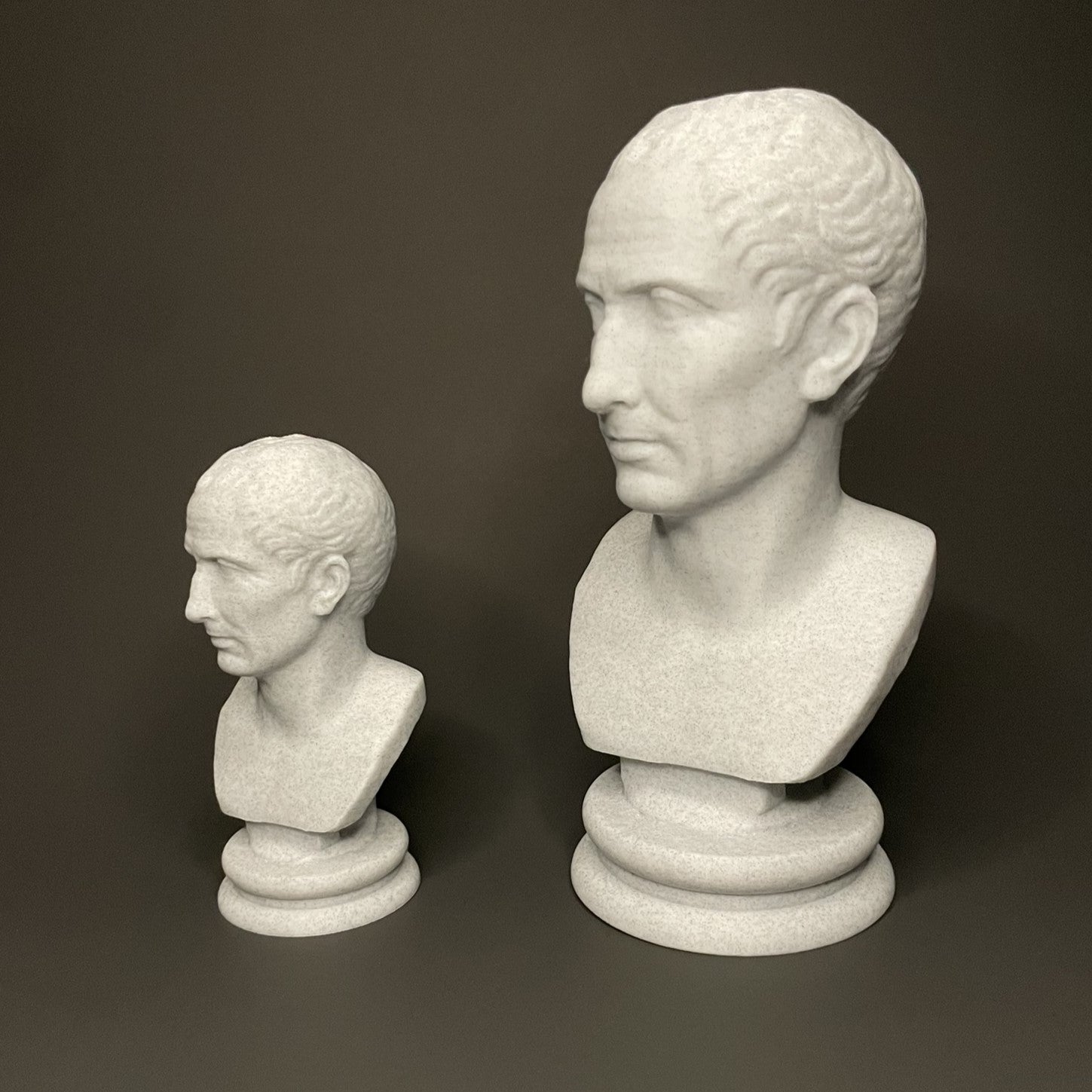 Julius Caesar Sculpture - Size Comparison