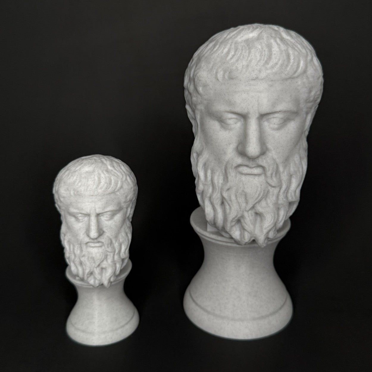 Plato Sculpture Comparison View
