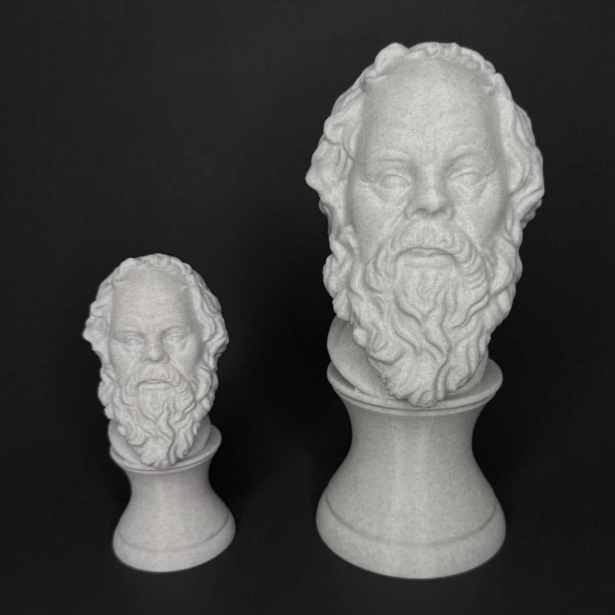 Socrates Sculpture Comparison View