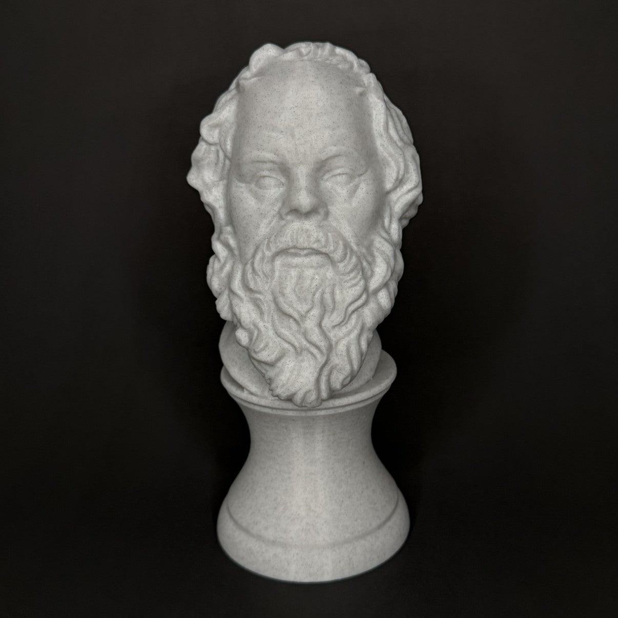 Socrates Sculpture Front View