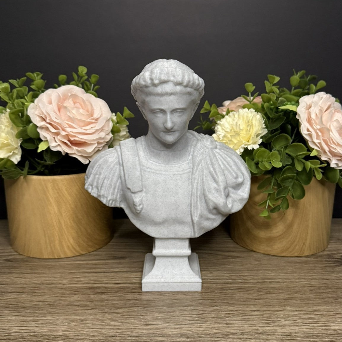 Tiberius Sculpture - Flower View